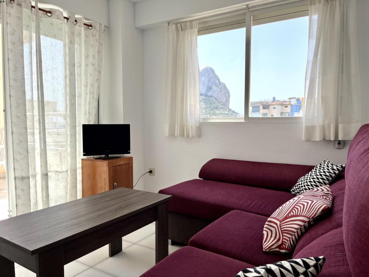 Primera Linea Con Piscina En Calp Exterior foto
